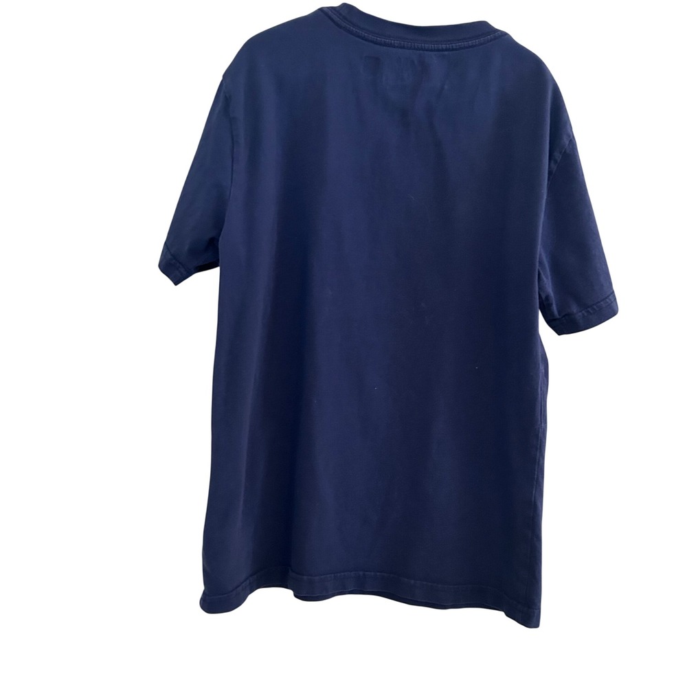 Polo Ralph Lauren T-Shirt Kids Size 8 Navy Blue Graphic Logo Crewneck Tee - Picture 7 of 7
